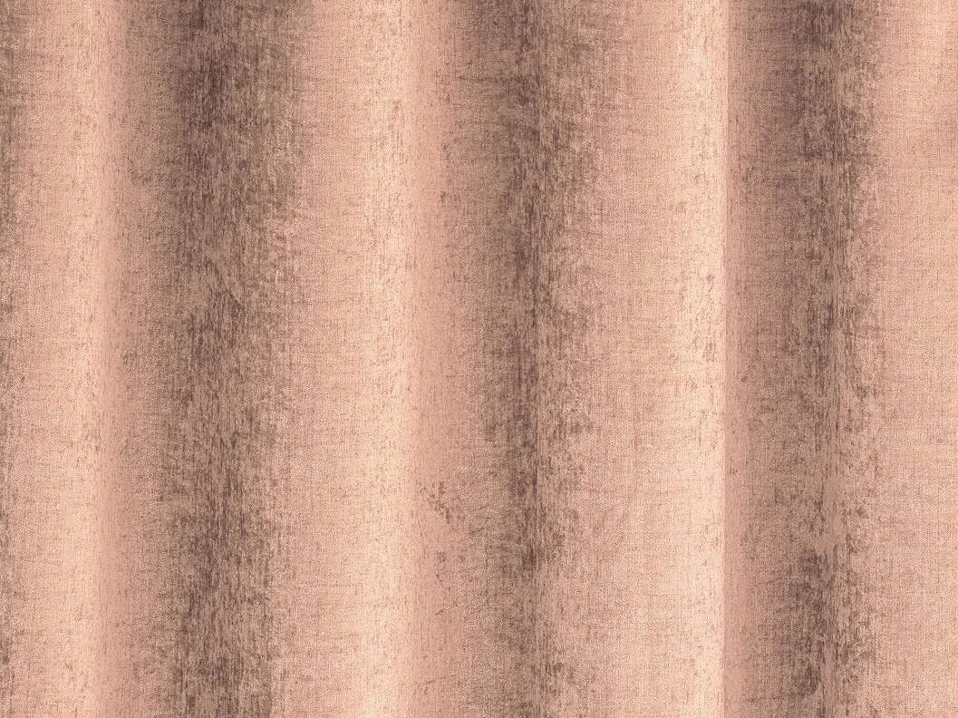 Rózsaszín design sötétítő függöny textil enyhén koptatott mintával